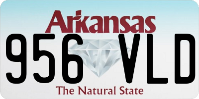 AR license plate 956VLD