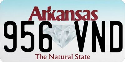 AR license plate 956VND