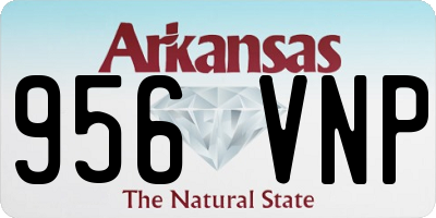 AR license plate 956VNP