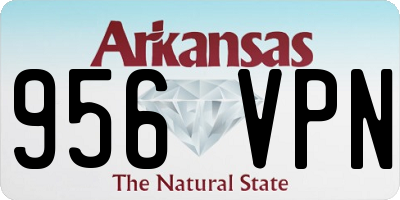 AR license plate 956VPN