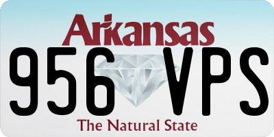 AR license plate 956VPS