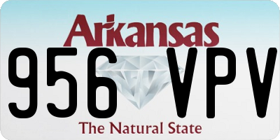 AR license plate 956VPV
