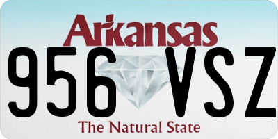 AR license plate 956VSZ