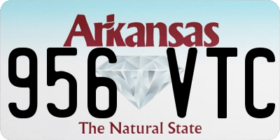 AR license plate 956VTC