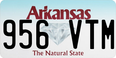 AR license plate 956VTM