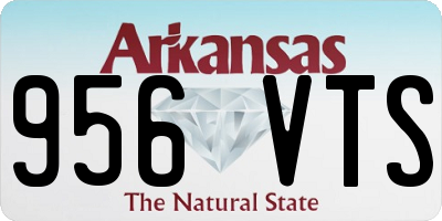 AR license plate 956VTS