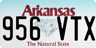AR license plate 956VTX
