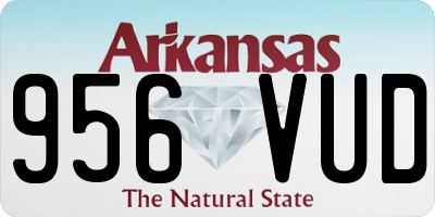 AR license plate 956VUD