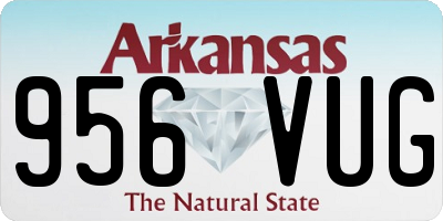 AR license plate 956VUG