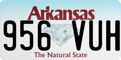AR license plate 956VUH