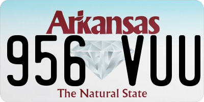 AR license plate 956VUU