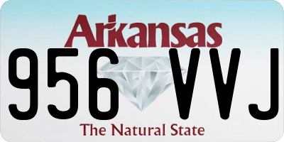 AR license plate 956VVJ