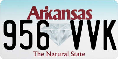 AR license plate 956VVK