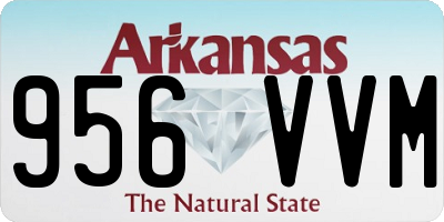 AR license plate 956VVM