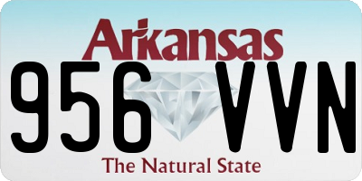 AR license plate 956VVN