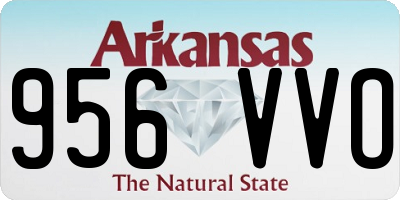 AR license plate 956VVO