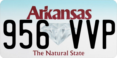 AR license plate 956VVP