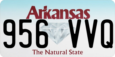 AR license plate 956VVQ