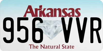 AR license plate 956VVR