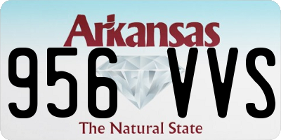 AR license plate 956VVS