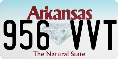 AR license plate 956VVT