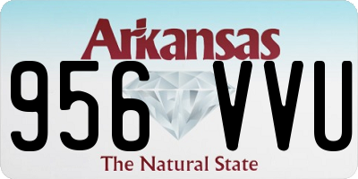 AR license plate 956VVU