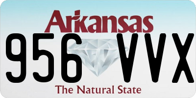 AR license plate 956VVX