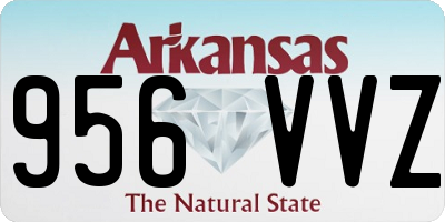 AR license plate 956VVZ