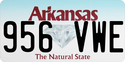 AR license plate 956VWE