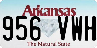 AR license plate 956VWH