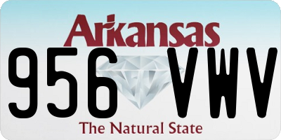AR license plate 956VWV