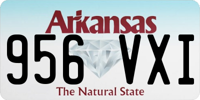 AR license plate 956VXI