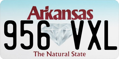 AR license plate 956VXL