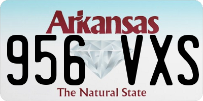 AR license plate 956VXS