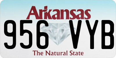 AR license plate 956VYB