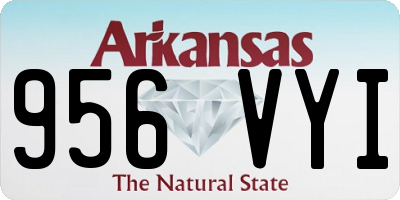 AR license plate 956VYI