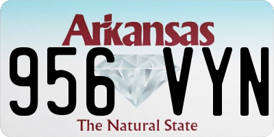 AR license plate 956VYN