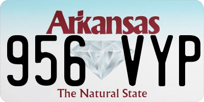 AR license plate 956VYP