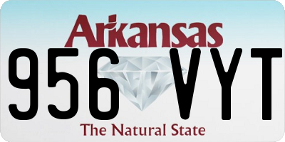 AR license plate 956VYT