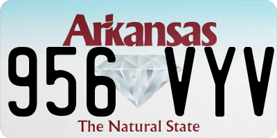 AR license plate 956VYV