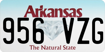 AR license plate 956VZG