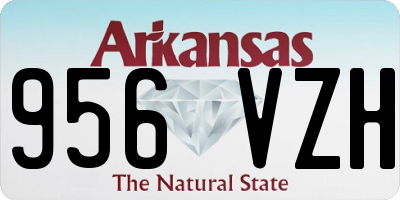 AR license plate 956VZH