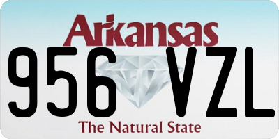 AR license plate 956VZL