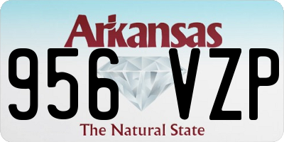 AR license plate 956VZP