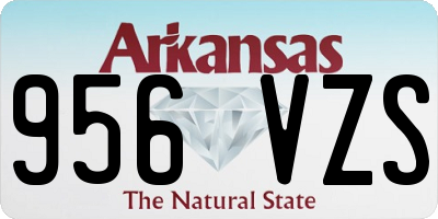AR license plate 956VZS
