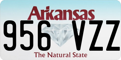 AR license plate 956VZZ