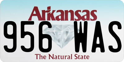 AR license plate 956WAS