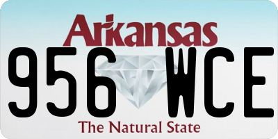 AR license plate 956WCE