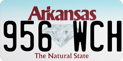 AR license plate 956WCH