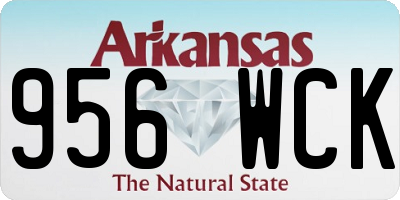 AR license plate 956WCK